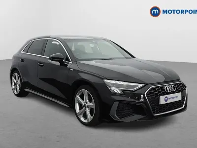 Used Audi A3 S-Line 2023 Black Sedan