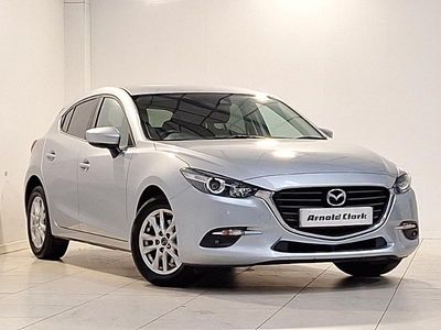 Silver Used 2017 Mazda 3 Hatchback | £9,998 (A bit pricey)