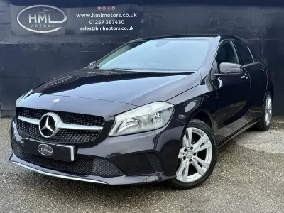 Used Mercedes A180 109 HP (80 kW) 2015 Purple Hatchback