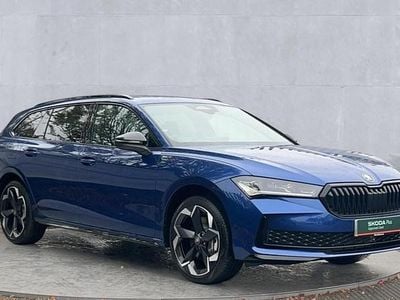 Used Skoda Superb SportLine 204 HP (150 kW) 2025 Cobalt blue metallic Estate