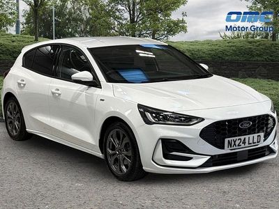 White Used 2024 Ford Focus ST-Line Hatchback | £18,487 (Fair price)