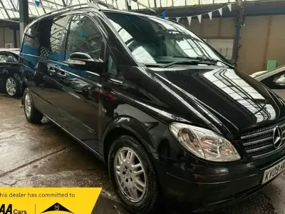 Usado Mercedes Viano Luxury 2009 Preto Monovolume