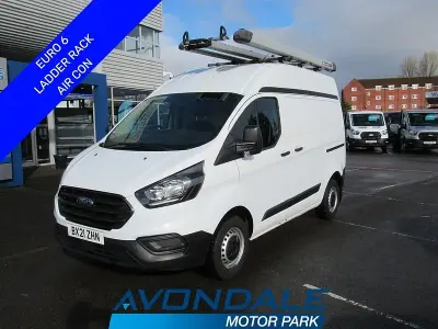 Käytetty Ford Transit Custom 130 HP (95 kW) 2021 Valkoinen Van