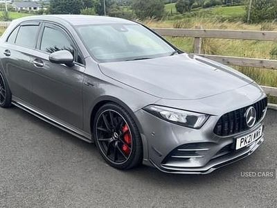 Grey Used 2021 Mercedes A35 AMG Executive Hatchback | £24,495 (A bit pricey)