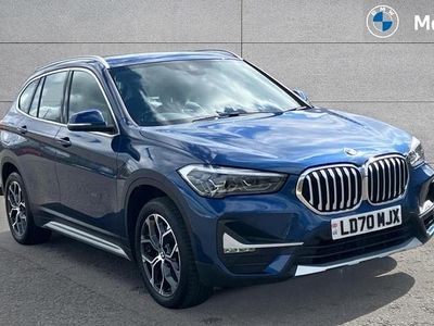 Used BMW X1 xLine 192 HP (141 kW) 2020 Phytonic blue metallic paint SUV