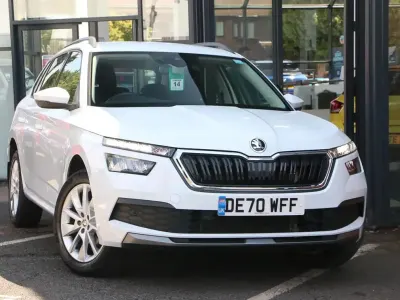Used Skoda Kamiq SE 147 HP (108 kW) 2020 White SUV
