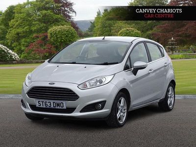 Used Ford Fiesta Zetec 2013 Silver Hatchback