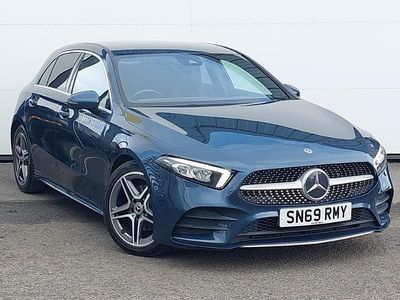Used Mercedes A180 Executive 116 HP (85 kW) 2019 Blue Hatchback