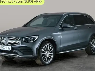 Begagnad Mercedes GLC300e AMG Line Premium 320 HK (235 kW) 2022 Grå Kombi