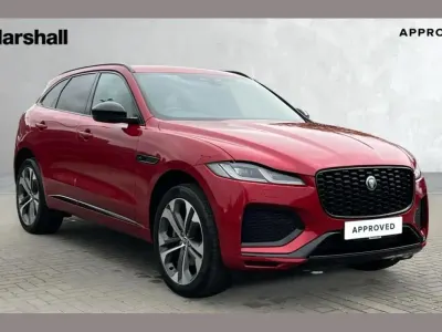 Używany Jaguar F-Pace R-Dynamic 204 KM (150 kW) 2024 Czerwony SUV
