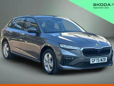 Used Skoda Scala SE 113 HP (83 kW) 2025 Graphite grey metallic Hatchback