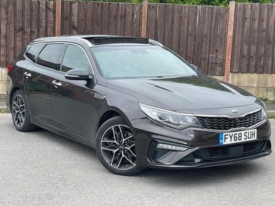Brown Used 2018 Kia Optima GT-Line S Estate | £8,195 (Good price)