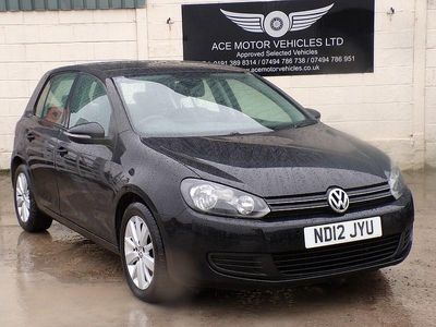 Used VW Golf VII Match 105 HP (77 kW) 2012 Black Hatchback