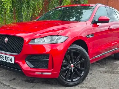 Used Jaguar F-Pace R-Sport 2018 Red SUV