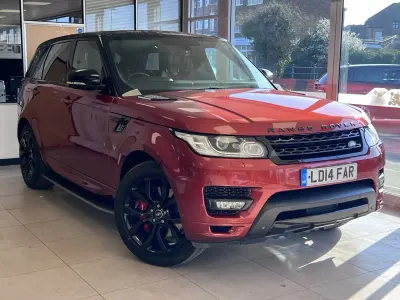 Begagnad Land Rover Range Rover Autobiography Dynamic 275 HK (202 kW) 2014 Röd SUV