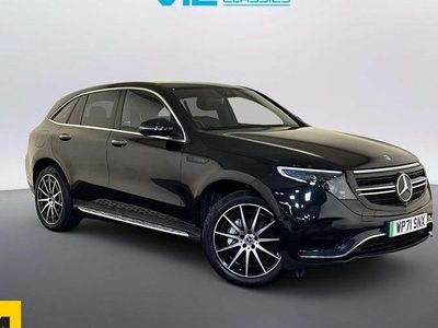 Used Mercedes EQC400 AMG line 300 kW (408 HP) 2022 Black SUV