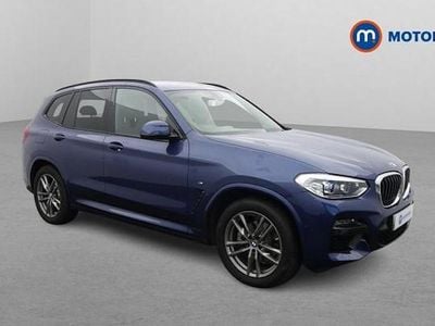 Blue Used 2021 BMW X3 M Sport SUV | £29,549 (Good price)