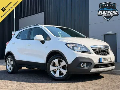 Used Vauxhall Mokka S 136 HP (100 kW) 2015 White SUV