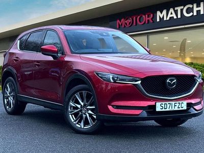 Red Used 2021 Mazda CX-5 Inclusive SUV | £18,249 (Fair price)