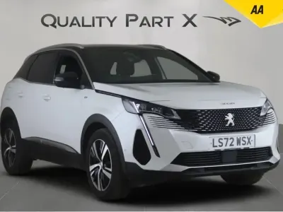 Used Peugeot 3008 GT-line 131 HP (96 kW) 2022 White SUV
