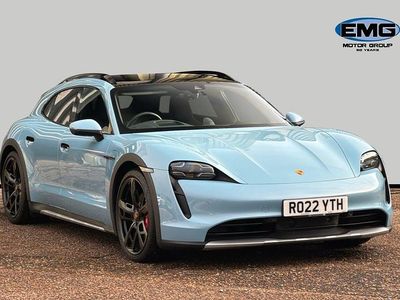 Used Porsche Taycan Cross Turismo 419 kW (571 HP) 2022 Blue Estate