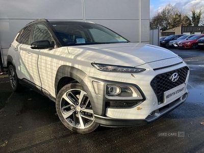 White Used 2019 Hyundai Kona Premium SUV | £15,990 (Fair price)