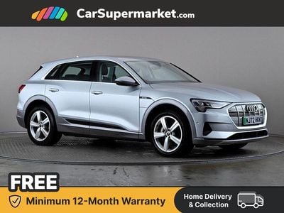 Silver Used 2022 Audi e-tron Comfort SUV | £19,176 (Good price)