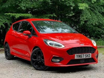 Red Used 2018 Ford Fiesta ST-Line Hatchback | £4,590 (Good price)