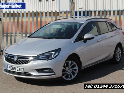Second-hand Vauxhall Astra Design Edition 136 CP (100 kW) 2019 Argintiu Break