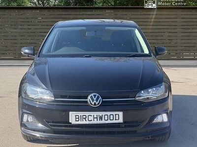 Used VW Polo Match 95 HP (69 kW) 2021 Black Hatchback