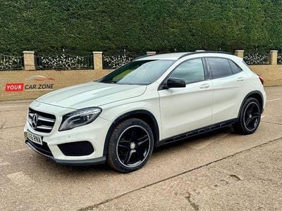 Used Mercedes GLA200 AMG line 136 HP (100 kW) 2017 White SUV