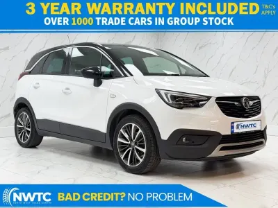 Used Vauxhall Crossland X Elite 83 HP (61 kW) 2020 White SUV