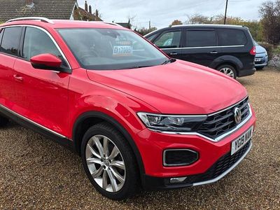 Used VW T-Roc SEL 150 HP (110 kW) 2019 Red SUV