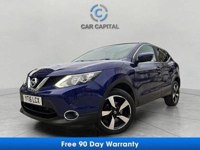 Used Nissan Qashqai N-TEC 115 HP (84 kW) 2016 Blue SUV