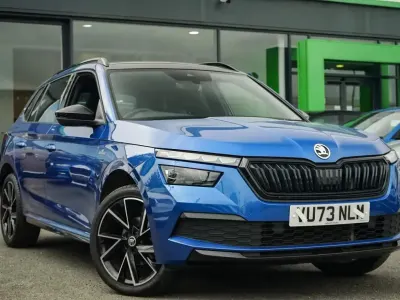 Used Skoda Kamiq Monte Carlo 147 HP (108 kW) 2023 Blue SUV