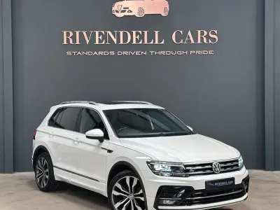 Used VW Tiguan R-line 150 HP (110 kW) 2018 White SUV