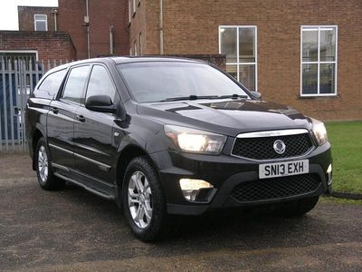 Used Ssangyong (KGM) Korando 175 HP (128 kW) 2013 Black Pickup
