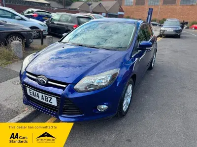 Used Ford Focus Titanium 125 HP (91 kW) 2014 Blue