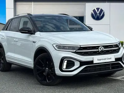 Used VW T-Roc Cabriolet Black Edition 150 HP (110 kW) 2026 White SUV