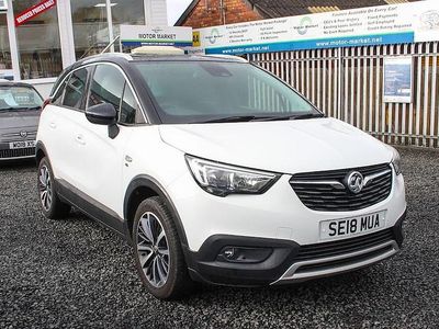 Used Vauxhall Crossland X Elite 130 HP (95 kW) 2018 White SUV