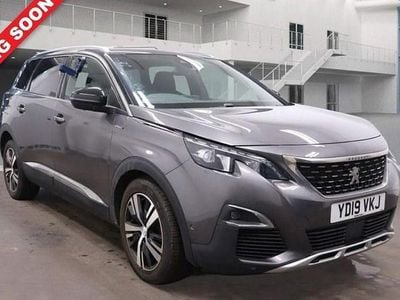 Grey Used 2019 Peugeot 5008 GT-line SUV | £14,400 (Fair price)
