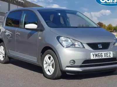 Begagnad Seat Mii Design 60 HK (44 kW) 2017 Silver Halvkombi