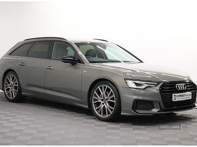 Grey Used 2022 Audi A6 Black Edition Estate | £32,495 (Expensive)