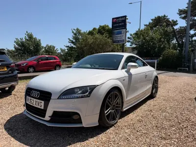 Used Audi TT Black Edition 2012 White Coupe