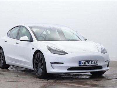 used Tesla Model 3 (2020/70)Performance All-Wheel Drive auto 4d