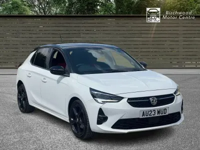 Used Vauxhall Corsa GS Line 100 HP (73 kW) 2023 White Hatchback
