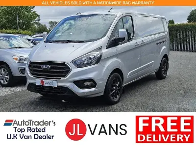 Used Ford Transit Custom Limited 130 HP (95 kW) 2023 Silver Van