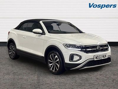White Used 2022 VW T-Roc Cabriolet Style Cabriolet | £21,445 (Fair price)