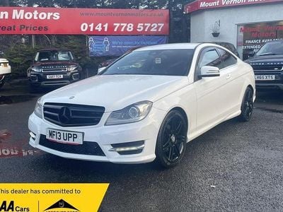 White Used 2013 Mercedes C180 AMG Coupe | £8,495 (Fair price)