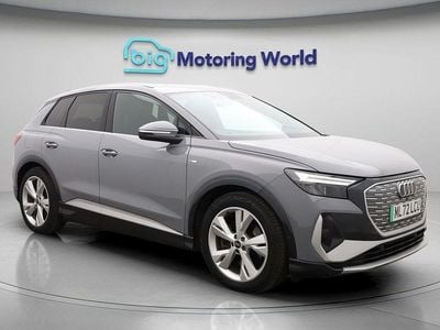 Grey Used 2022 Audi Q4 e-tron S-Line SUV | £22,200 (Fair price)